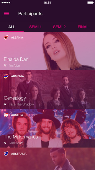 【免費娛樂App】Eurovision Song Contest - The Official App-APP點子