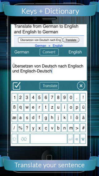 【免費書籍App】German Eng Dic + Keys (English to German & German to English)-APP點子