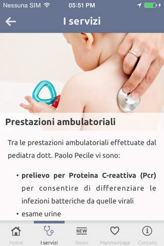 Paolo Pecile Pediatra screenshot 2