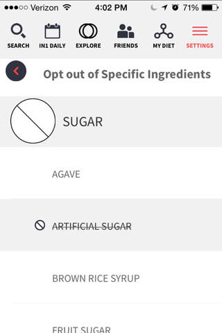 Ingredient1 screenshot 2