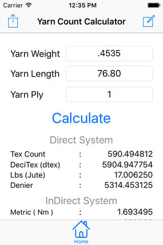 Textile Carpet Calculators screenshot 4