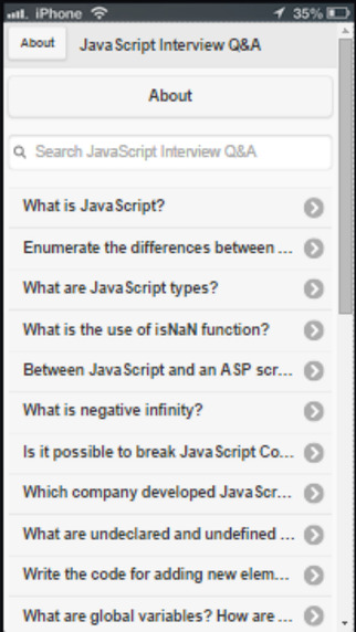 JavaScript Interview Q A