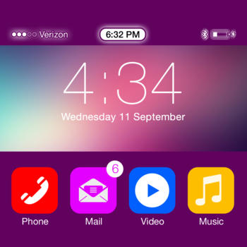 The Themes - iOS8 LOGO-APP點子