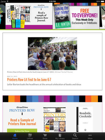 【免費書籍App】TribBooks: from the Chicago Tribune-APP點子