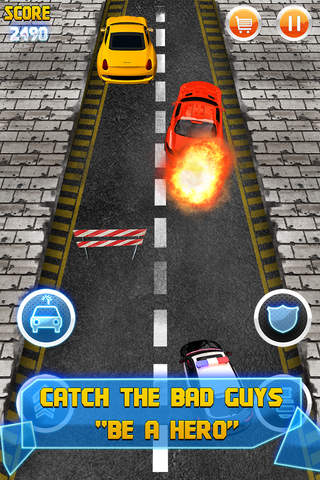Absolute Danger Chase - Xtreme Cop Racing Riot screenshot 2