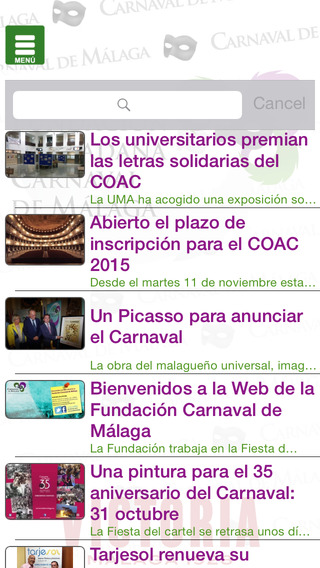 免費下載娛樂APP|Carnaval de Málaga 2015 app開箱文|APP開箱王
