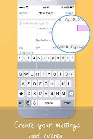 miCalendar Pro - Smart Calendar and Task Manager screenshot 4