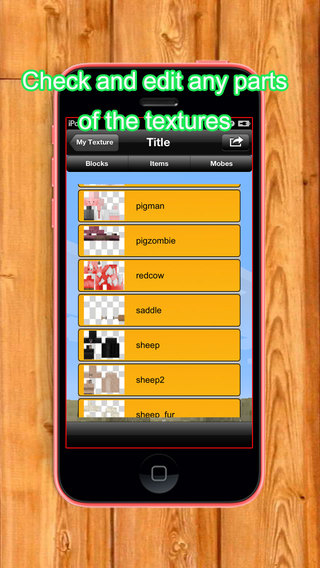 【免費遊戲App】Texture Creator Editor Pro for Minecraft-APP點子