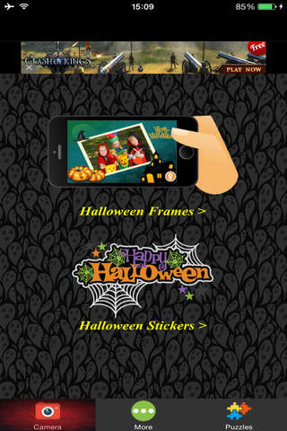 Halloween Photo Frames Maker Camera screenshot 3
