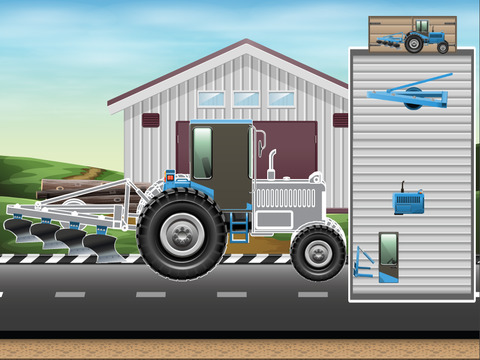 Animated puzzles tractor screenshot 3