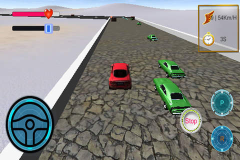 Red Crazy Racer screenshot 2