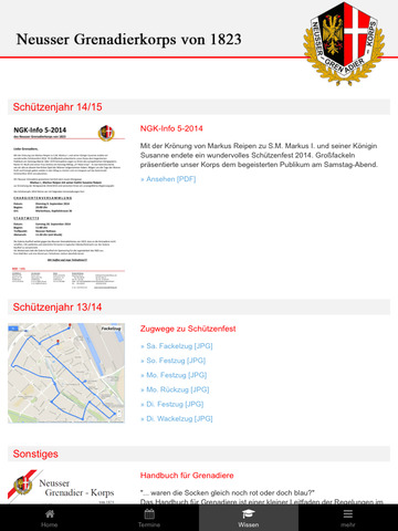 【免費新聞App】Neusser Grenadierkorps 1823-APP點子