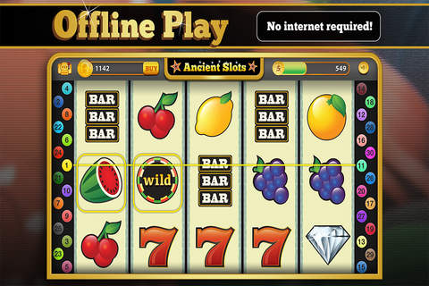 Ancient Slots - Multiline Slot Machine screenshot 2