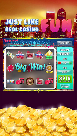 Aaaaaw Yeah 3-Reel Awesome Las Vegas Fun Free Slots Game