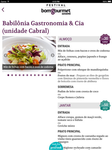 【免費生活App】Festival Bom Gourmet - Gazeta do Povo-APP點子