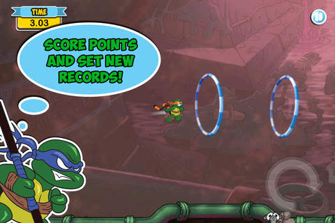 Sewer Attack - Teenage Mutant Ninja Turtles version screenshot 2