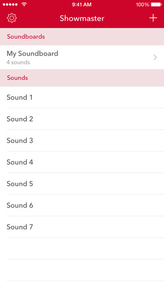 Showmaster - Create your own soundboard