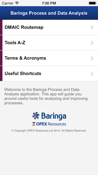 【免費商業App】Baringa Process and Data Analysis-APP點子