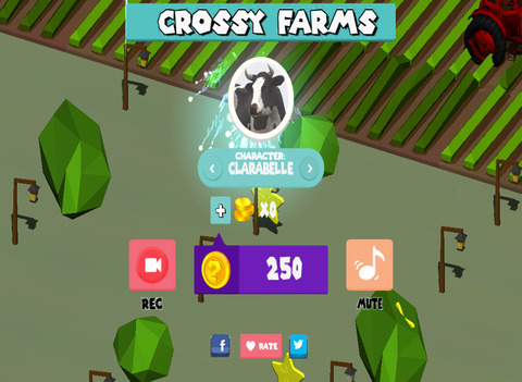 【免費遊戲App】Crossy Farms-APP點子