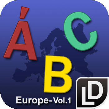 LingoDiction - Alphabet Flashcard Games & Phonics (English, German, Dutch & more)  Europe Vol.1 LOGO-APP點子