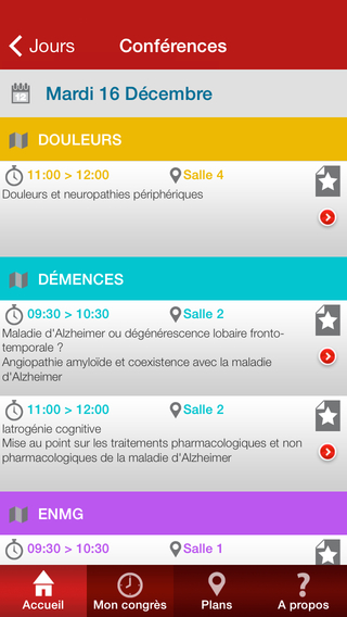 【免費醫療App】Rencontres de Neurologies-APP點子