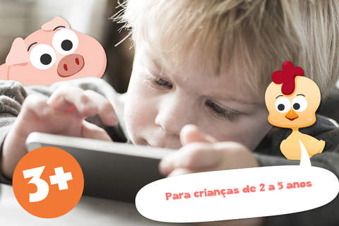 Free Play with Farm Animals Cartoon Memo Game for toddlers and preschoolers screenshot 4