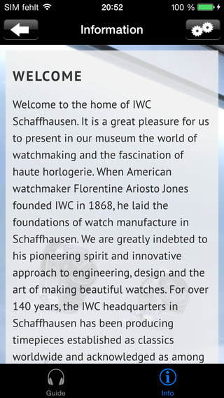 IWC Schaffhausen Watch Museum