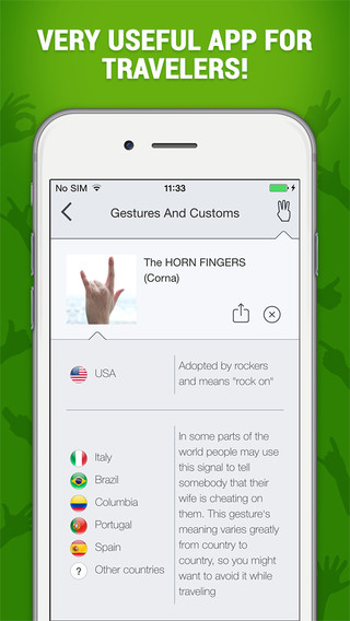 免費下載旅遊APP|Gestures And Customs FULL app開箱文|APP開箱王