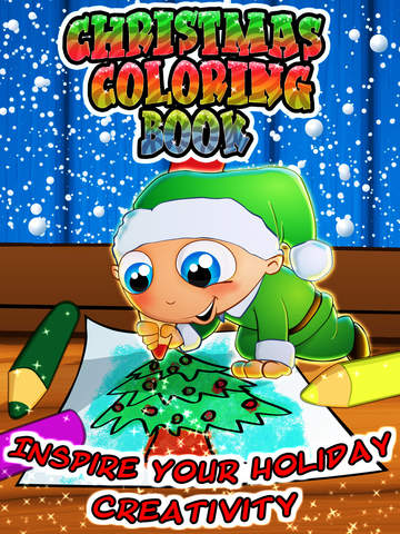 免費下載教育APP|Christmas Coloring Book - Kids Color and Paint Studio Pro app開箱文|APP開箱王