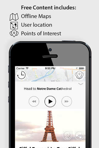 Paris | JiTT.travel Audio City Guide & Tour Planner with Offline Maps screenshot 4
