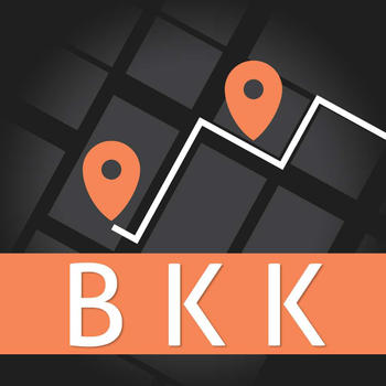 Bangkok Travel Guide with Offline City Street and Metro Maps LOGO-APP點子