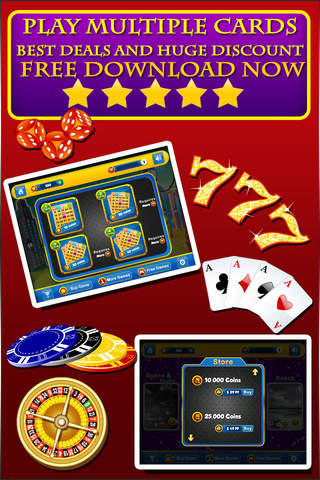 BINGO PARTY HALL - Play Online Casino and Gambling Card Game for FREE ! screenshot 3