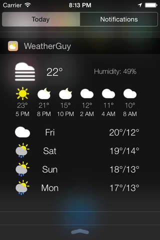 WeatherGuy screenshot 2