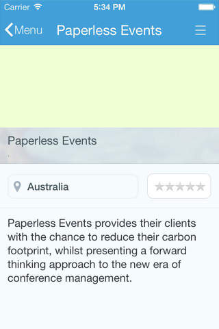 Paperless Events screenshot 3