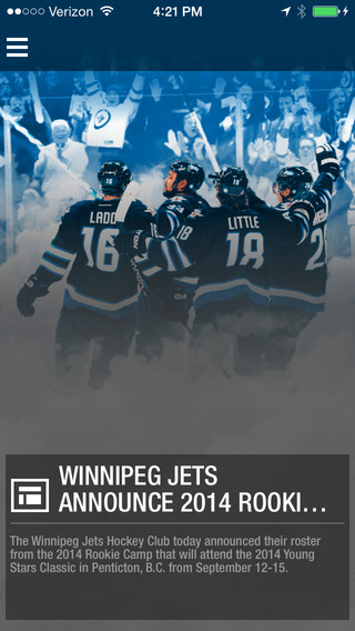 【免費運動App】The Official Winnipeg Jets Mobile App-APP點子