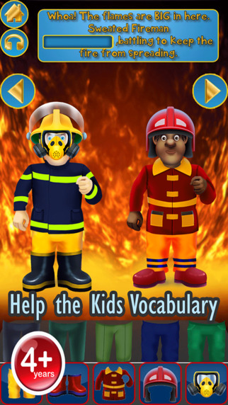 【免費遊戲App】My Brave Fireman Rescue Design Storybook - Advert Free Game-APP點子