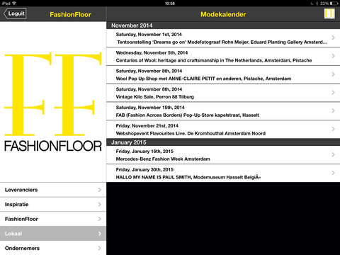 FashionFloor - For iPad screenshot 4