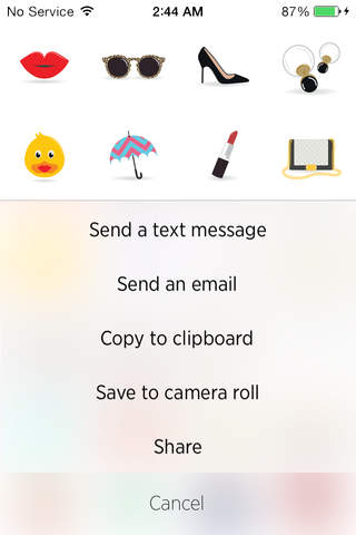 HARPER'S BAZAAR Emojis screenshot 3