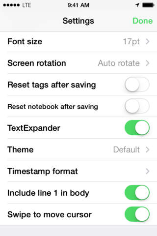 FastEver - Quickly create Evernote text note screenshot 2
