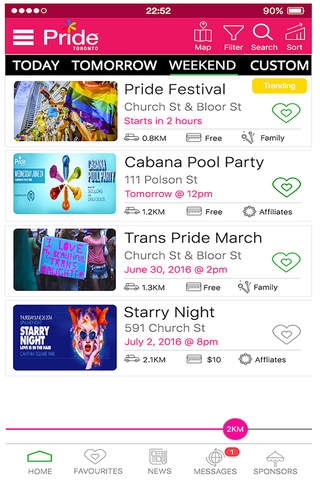 Pride Toronto screenshot 2
