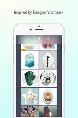 Creative Shaper Pro - Amazing Photo Shape Collage, Symbols Mask & Overlay Cropic Editor for Instagram screenshot 4