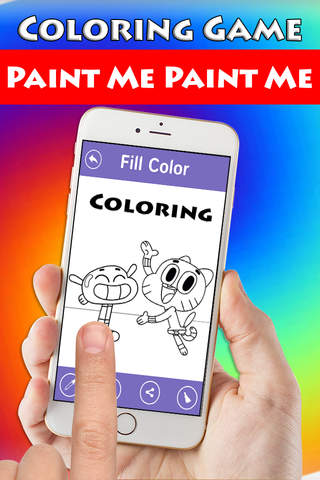 Preschool Coloring Educational Game For Gumball Edition screenshot 2