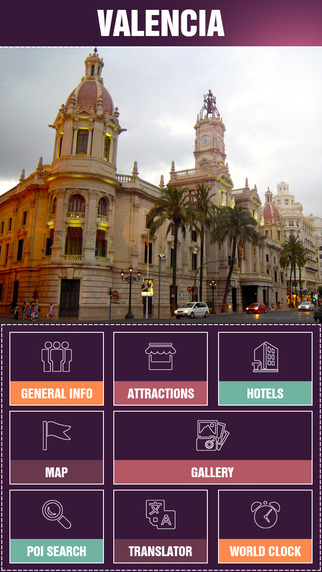 【免費旅遊App】Valencia Offline Travel Guide-APP點子