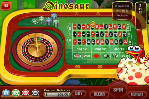 Dinosaur Kingdom in Grand Roulette Play Casino Showdown and More Pro screenshot 4