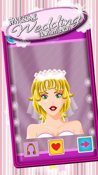 Awesome Wedding Hair Spa Salon - Dress up game for girl