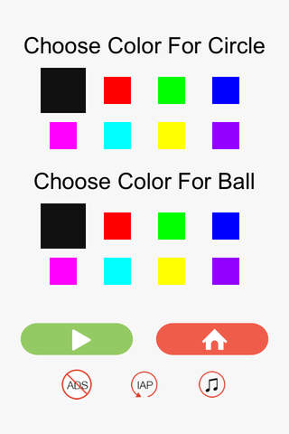 Circle Pong -  Hold and slide to keep the ball going screenshot 3