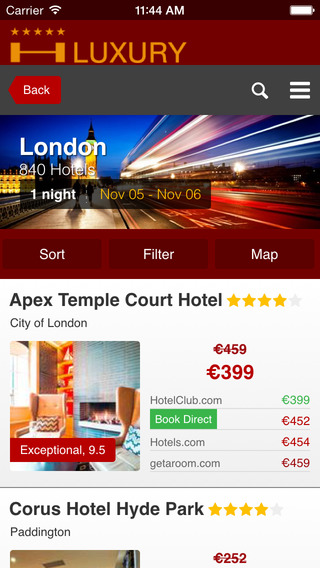 【免費旅遊App】Luxury Hotel + Find Best Hotels for Tonight-APP點子