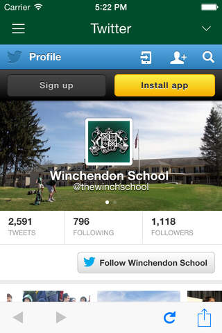 Winchendon Alumni App screenshot 3