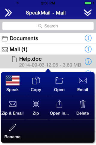 SpeakMail - Speak Extension for Mail screenshot 4