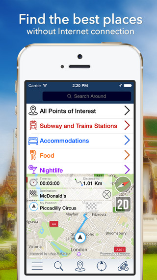 【免費交通運輸App】Singapore Offline Map + City Guide Navigator, Attractions and Transports-APP點子